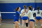 VB vs MHC  Wheaton Women's Volleyball vs Mount Holyoke College. - Photo by Keith Nordstrom : Wheaton, Volleyball, VB